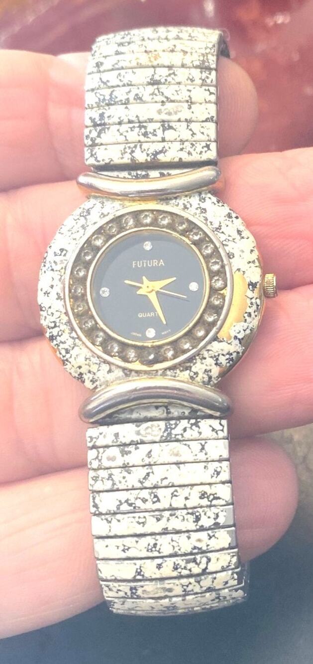 VTG Women's 30mm Futura Watch, Speckled Case and  Crystal Accents